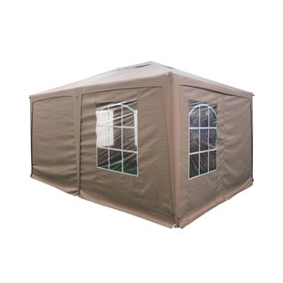 Central Park Zijwandscherm Voor Partytent Swing 3x4m Taupe