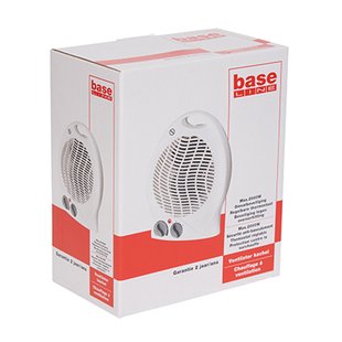 Baseline Ventilatorkachel 2000w Wit
