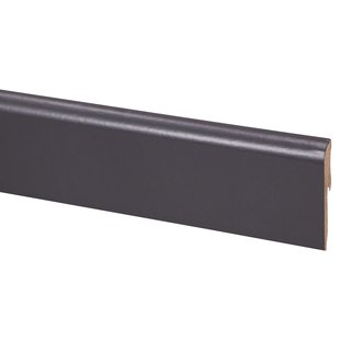 Cando Hoge Plint - Antraciet - 240cm - 10x56mm