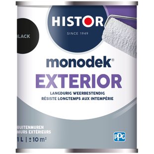 Histor Monodek Exterior Black 1 Ltr