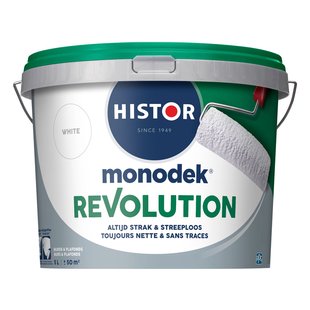 Histor Monodek Muurverf - Mat - White - 5l