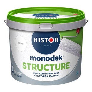 Histor Monodek Structure Muurverf - Mat - White - 10l