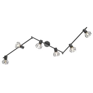 Fischer & Honsel Spot Grijs Ran 6xe14