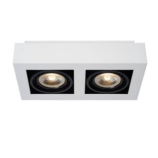 Lucide Ledspot Zefix Wit 2x12w