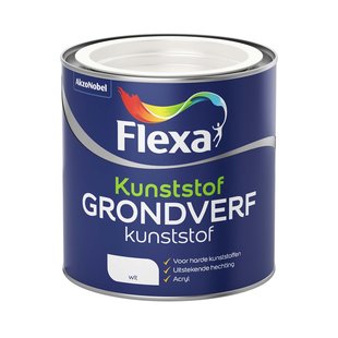Flexa Grondverf - Kunststof - Wit - 250ml