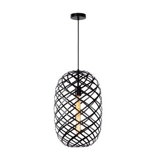 Lucide Hanglamp Wolfram Zwart ⌀32cm