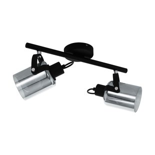 Eglo Wand- En Plafondlamp Berregas Zwart Chroom 2x40w E27