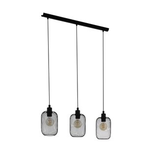 Eglo Hanglamp Wrington Zwart 3xe27