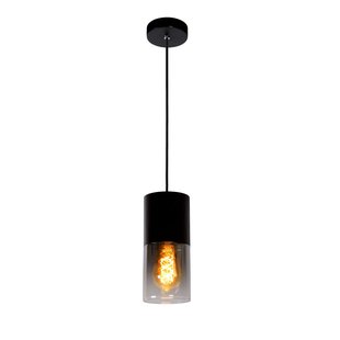 Lucide Hanglamp Zino Zwart ⌀10cm E27