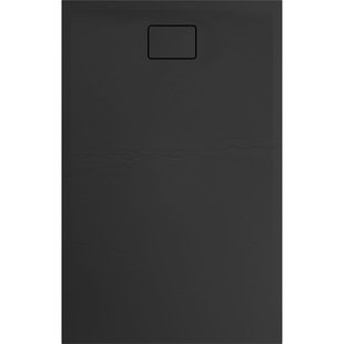 Allibert - Douchebak - Terreno 140 X 90 Cm - Polybeton - Zwart