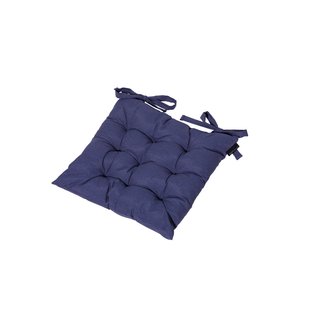 Madison Toscane Panama Kussen Safier Blauw 46x46cm
