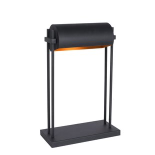 Lucide Tafellamp Elias Zwart E27