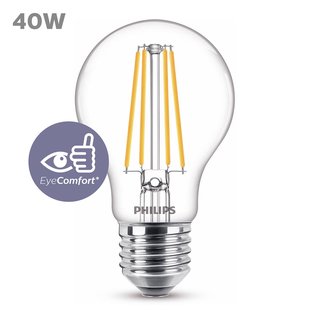 Philips Ledfilamentlamp Peertje - D6cm - Warm Wit - E27 - 4,3w