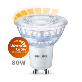 Philips Ledspot - Dimbaar - Warm Wit - Gu10 - 6w