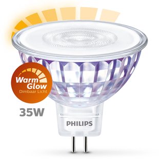 Philips Ledspot Warmglow - Dimbaar - Warm Wit - Gu5.3 - 5w