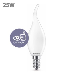 Philips Ledlamp Kaars Retro - D3,5cm - Warm Wit - E14 - 2,2w