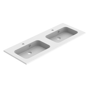 Allibert Wastafel Style 120cm Mat Wit