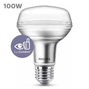Philips Ledspot Reflector - Warm Wit - E27 - 8w