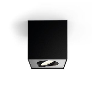 Philips Ledspot Box Warmglow Zwart 4,5w