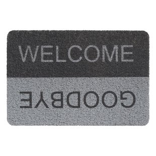 Deurmat Curly Welcome Goodbye 40x60cm