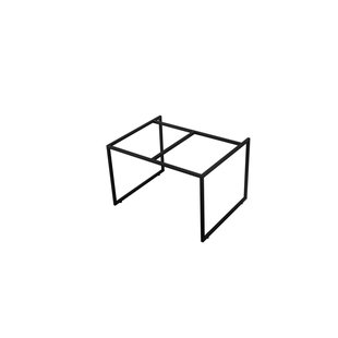 Aquazuro Metalen Structuur Napoli 60cm Zwart