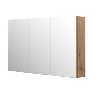 Aquazuro Spiegelkast Napoli 120cm Scandinavische Eik