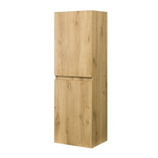 Aquazuro Wastafelonderkast Napoli 40cm - Scandinavisch Eiken - 40x120x30cm
