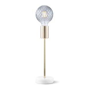 Home Sweet Home Tafellamp Cava Marmer Messing E27