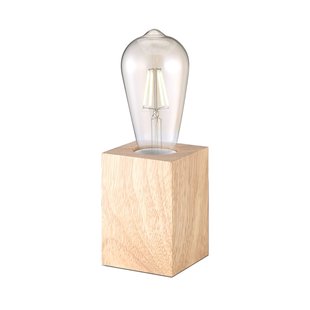 Home Sweet Home Tafellamp Eliaz Vierkant Hout E27