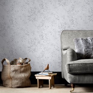 Papierbehang Marmer - Grijs - Antraciet - 10,05 M X 52 Cm