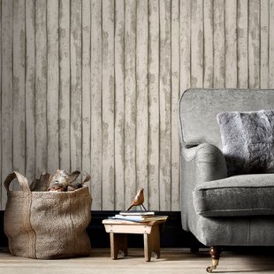 Homestyle Papierbehang Fh37533 - Taupe - Zand - Grijs - 10,05 M X 52,8 Cm