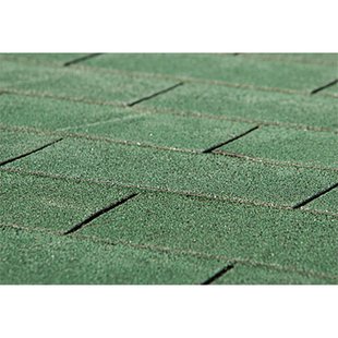 Weka Bitumen Dakshingles Rechthoekig Groen 3m²