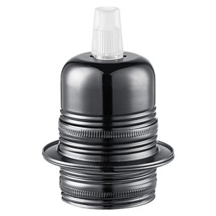 Home Sweet Home Fitting 2-rings Parel Zwart E27