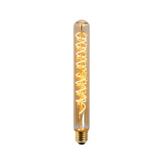 Lucide Ledfilamentlamp T32 - Amber - D3,2cm - H25cm - Dimbaar - Warm Wit - E27 - 4,9w