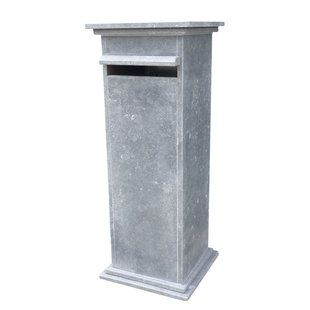 Pakketbrievenbus Sevilla Xl - Natuursteen - Blauwe Steen - 40x108x40cm