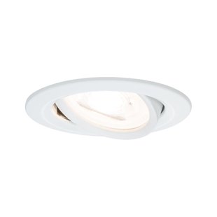 Paulmann Inbouwspot Led Nova Rond Kantelbaar Wit 51mm Gu10 6,5w
