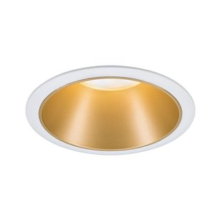 Paulmann Inbouwspot Led Cole Coin 3-stapdim Wit Goud 6,5w
