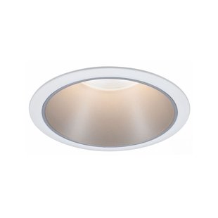 Paulmann Inbouwspot Led Cole Coin 3-stapdim Wit Zilver 6,5w