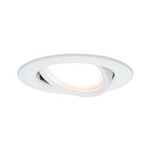 Paulmann Inbouwspot Led Nova Coin Rond Kantelbaar Wit 6,5w