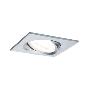 Paulmann Inbouwspot Led Nova Coin Vierkant Kantelbaar Aluminium 6,5w