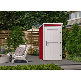 Weka Tuinhuis 367 Gr1 Rood 95x102cm