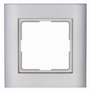 Kopp Afdekraam Athenis Ip44 1-voudig Staal