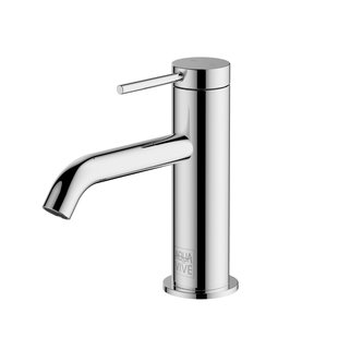 Aquavive Wastafelmengkraan Kobuk - Gebogen - Chroom