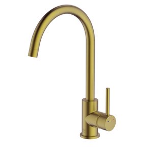 Aquavive Keukenmengkraan Shire Geborsteld Messing