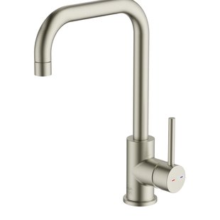 Aquavive Eco Keukenmengkraan Fonti Geborsteld Staal