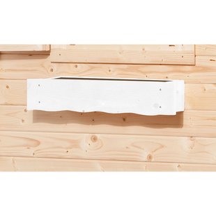 Wela Venster Bloembak Wit