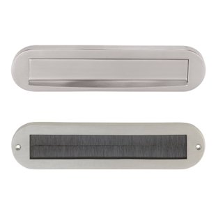 Cando Brievenbuspakket 400 Dhz Ovaal Rvs