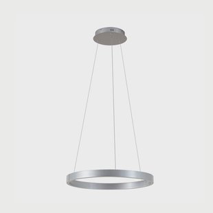 Yonam LED hanglamp, Ø 60 cm, 1-lamp, aluminium, CCT Lucande - Eetkamer - Modern - Metaal - 1 lamp