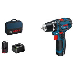Bosch Professional Accuboormachine Gsr 12 V-15 - 12v - (2x 2,0ah)
