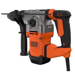 Black+decker - Pneumatische Boorhamer - Behs03k-qs - Gesnoerd - 230v - 3,7 J - Sds-plus